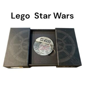 Lego Star Wars Display coin medallion Set in Black and Gray